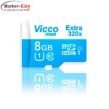 Vicco man 8GB Class 10 microSDHC320X U1 Memory Card