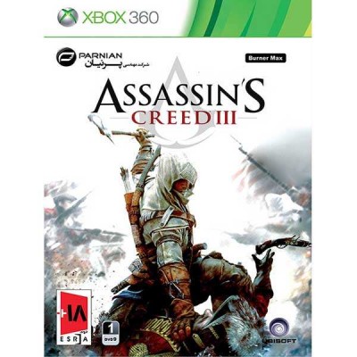 بازی Assassin's Creed III مخصوص Xbox 360